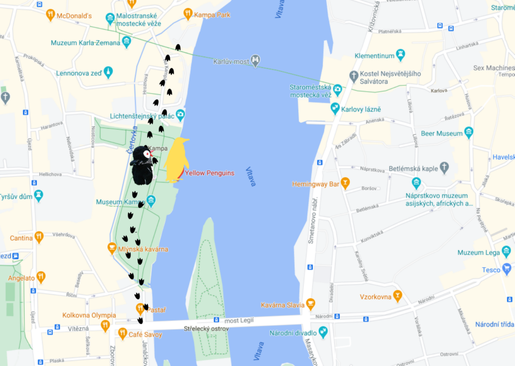 Map — Kampa Park Penguins