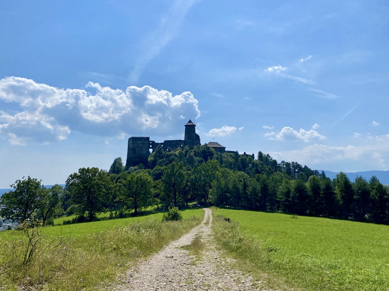 Castle stara lubpvna slovakia