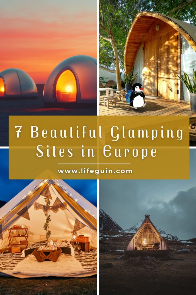 Glamping europe pin
