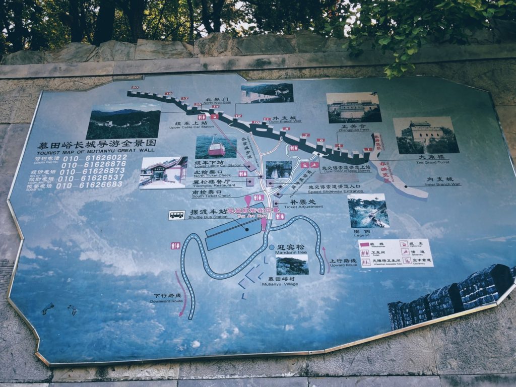 Map of the Great Wall