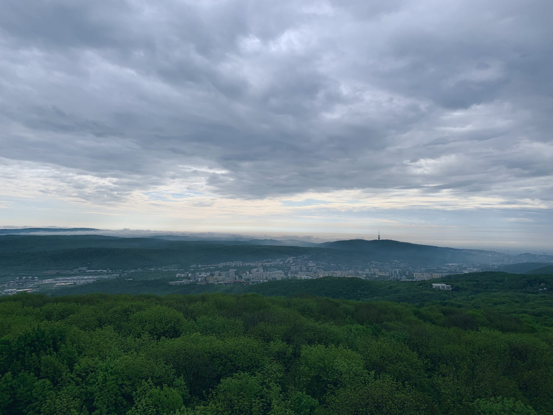 Devinska Kobyla Lookout Tower view