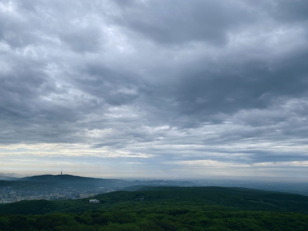 Devinska Kobyla view from Lookout Tower