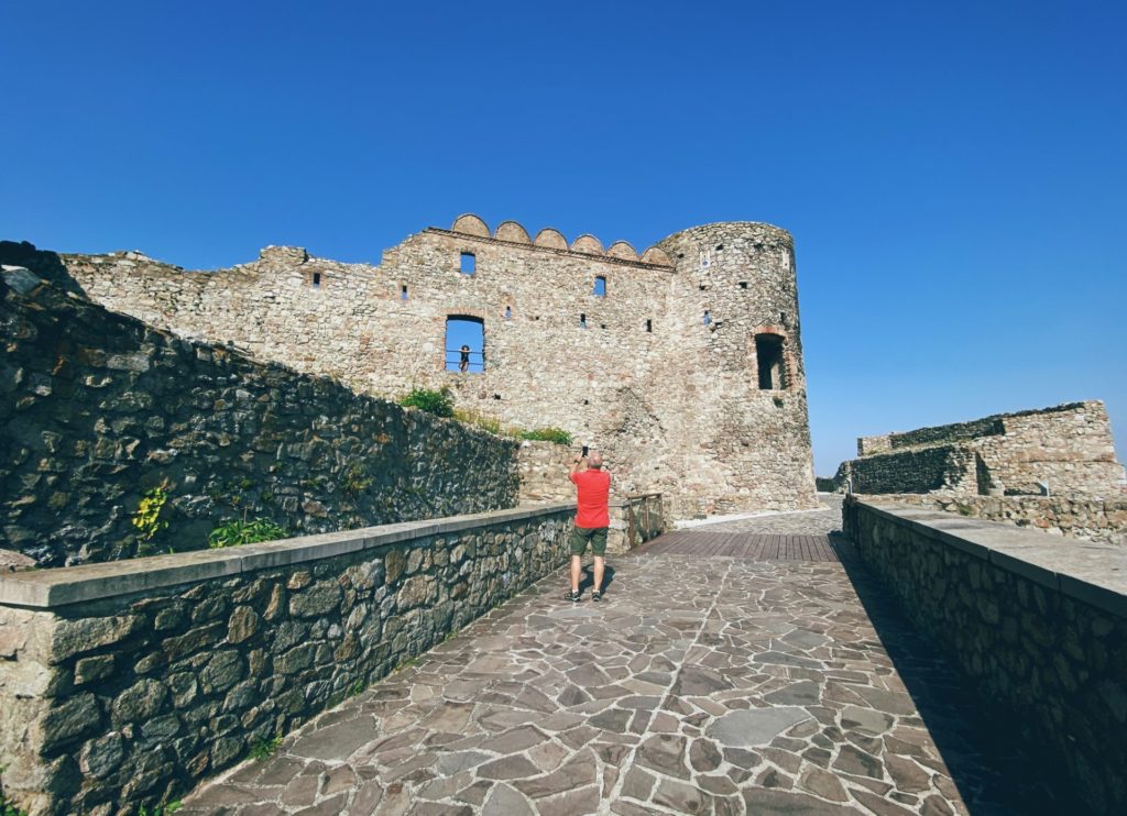 Devin Castle entrance