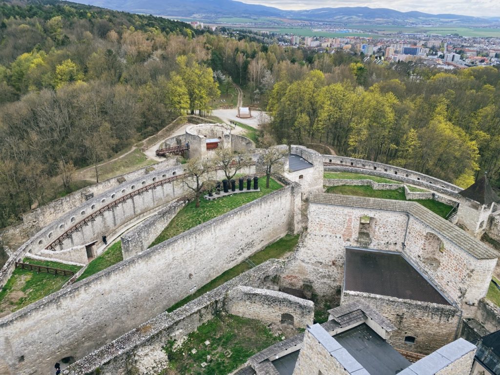 Matthew tower trencin Castle view