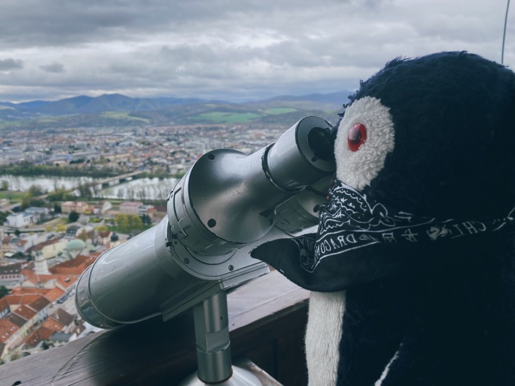 Matthew tower trencin Castle view
