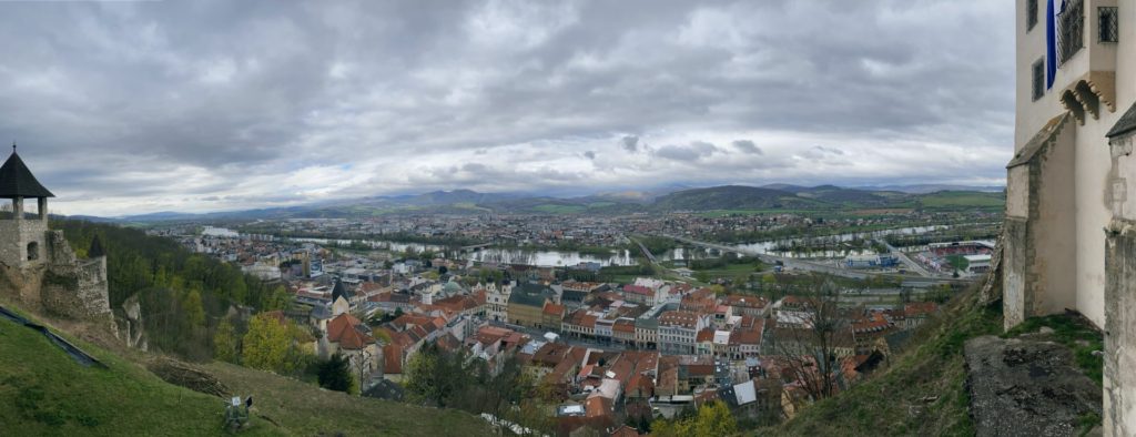 Trencin Castle view