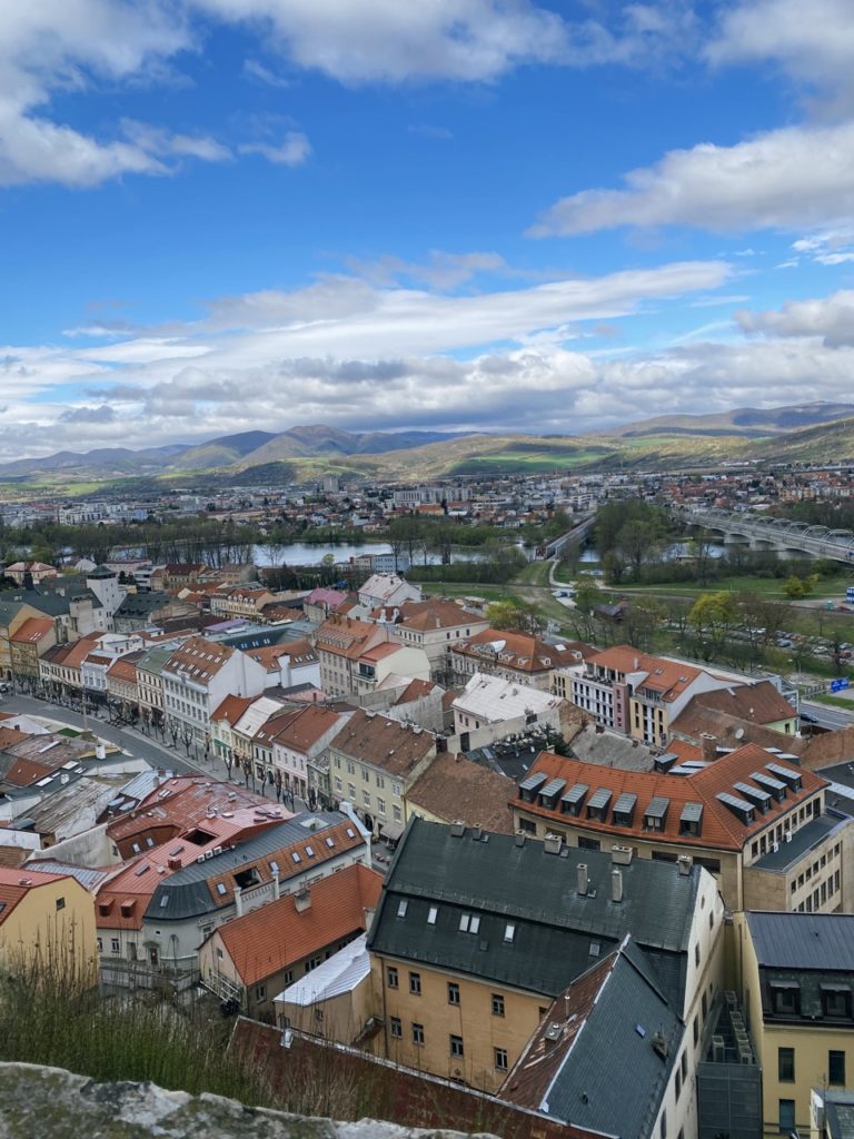 Trencin Castle view