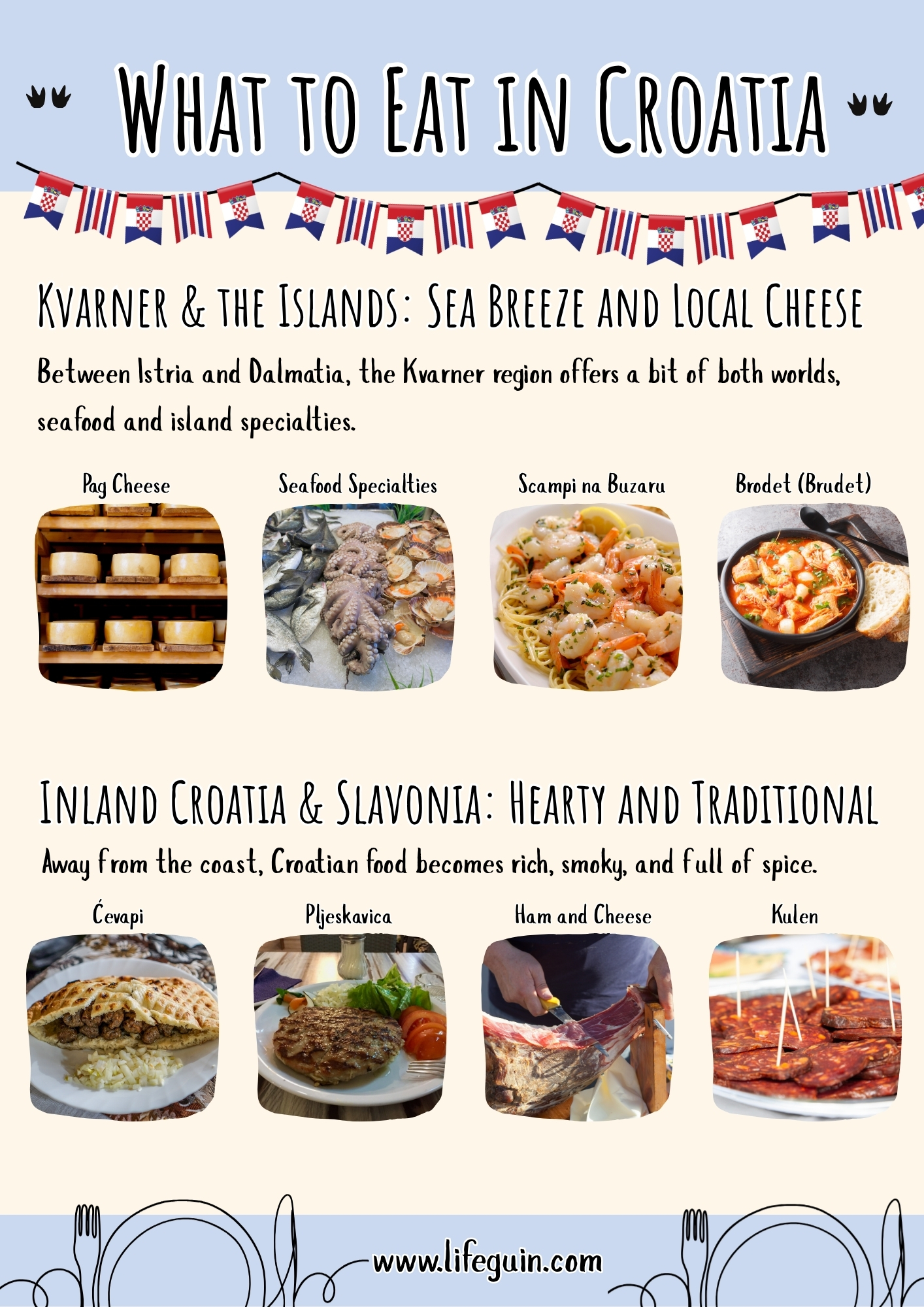 Croatia Dishes