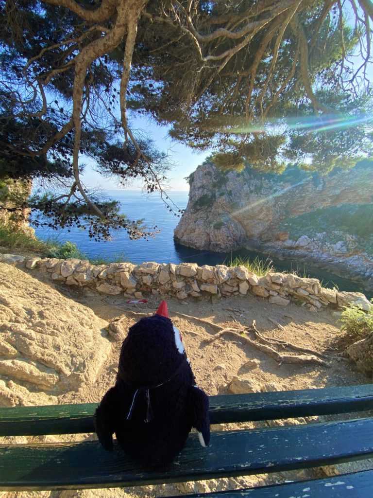 Dubrovnik fort bench