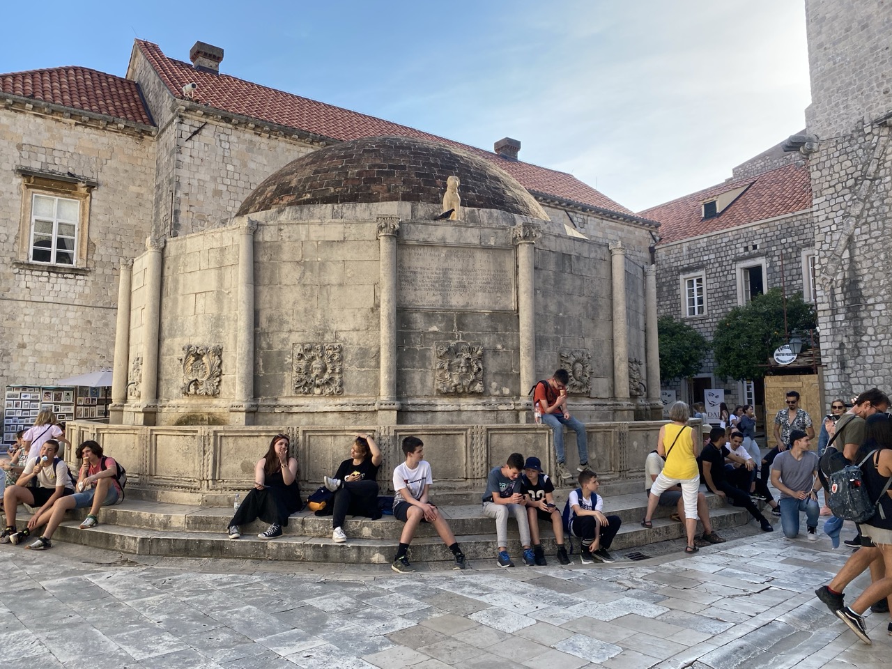 Dubrovnik fountain