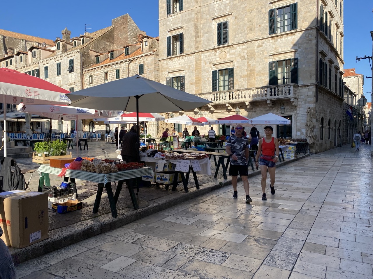 Dubrovnik market