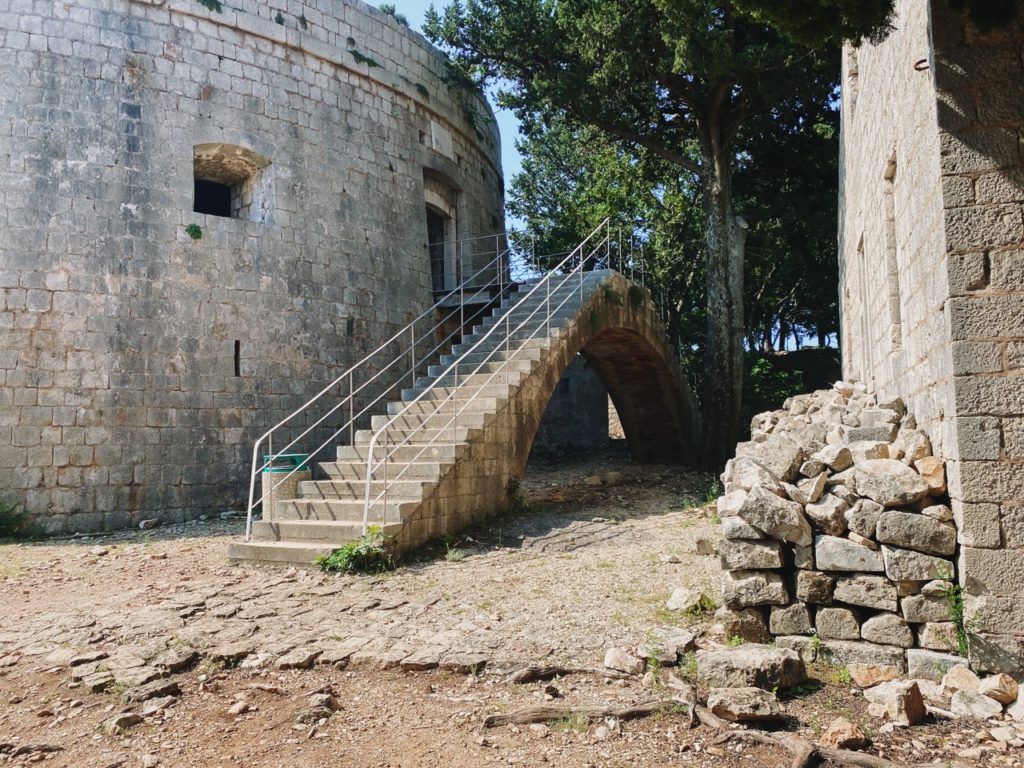 Fort royal Lokrum Island
