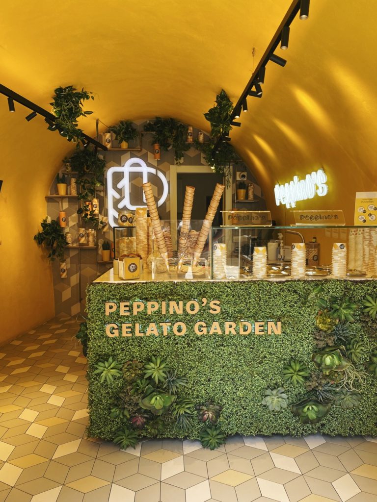 Peppinos gelato garden Dubrovnik