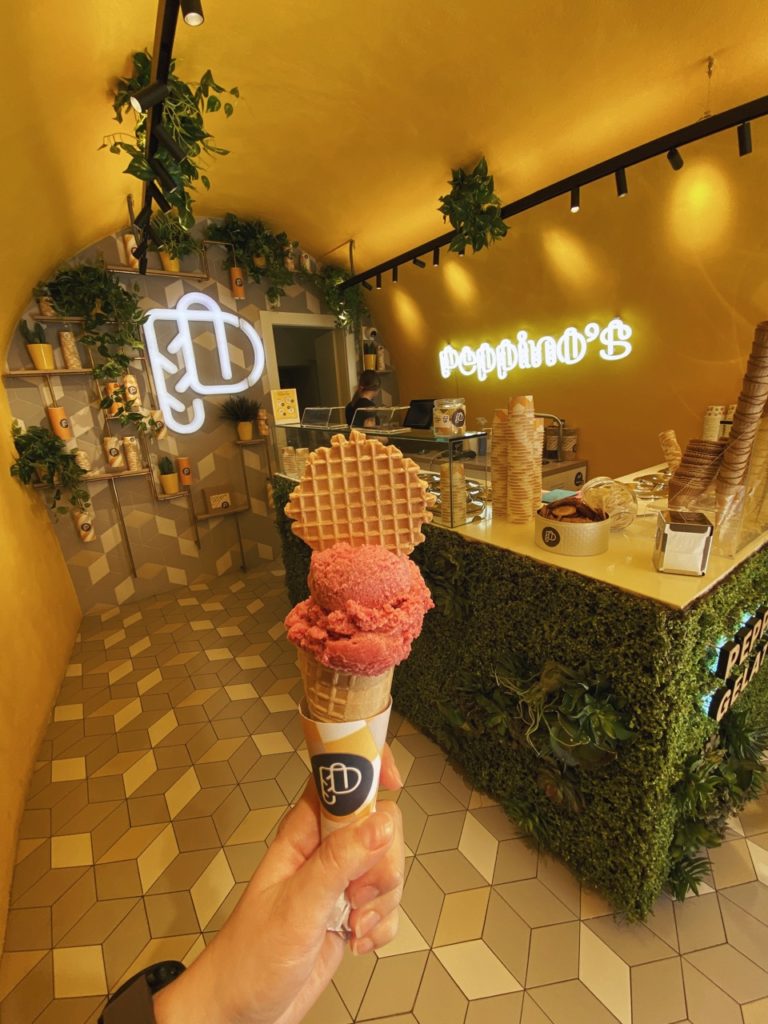 Peppinos gelato garden Dubrovnik