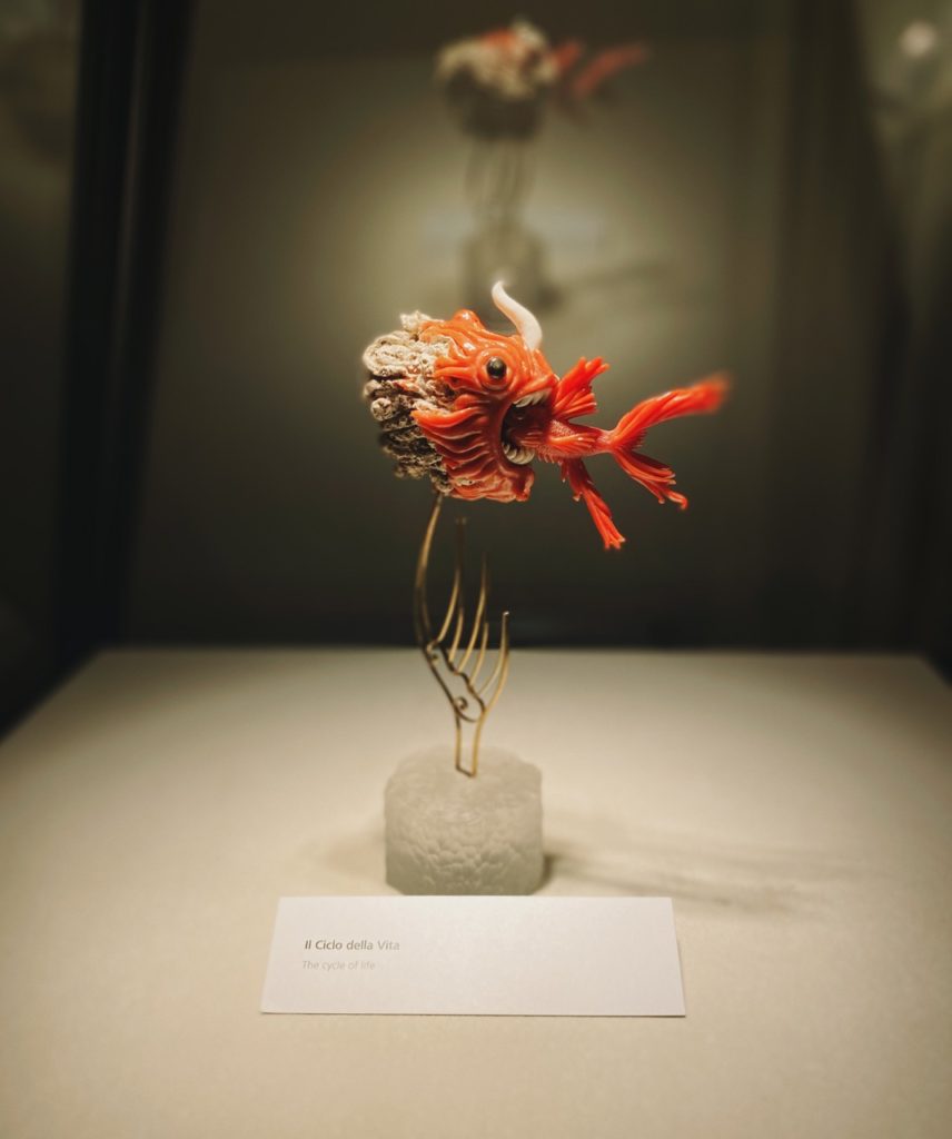 Red coral exhibition