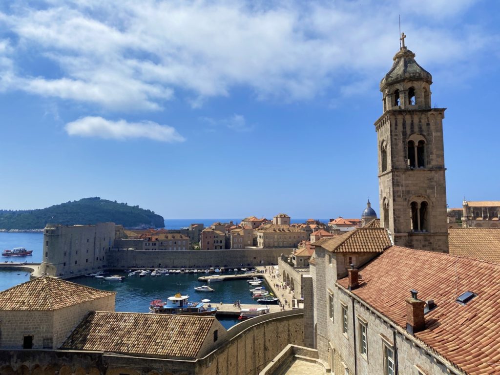 Views from walls of Dubrovnik