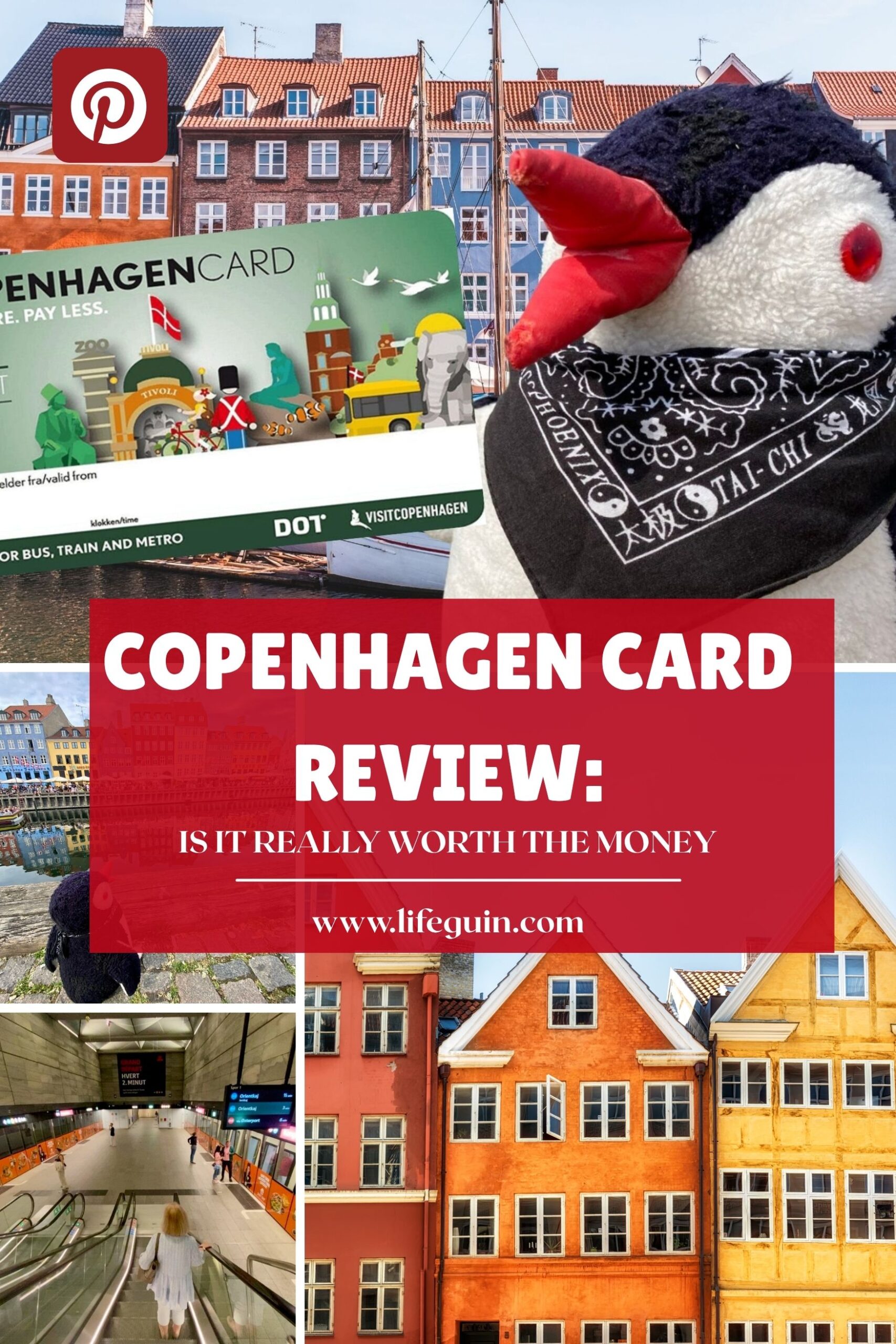 Copenhagen Card pin