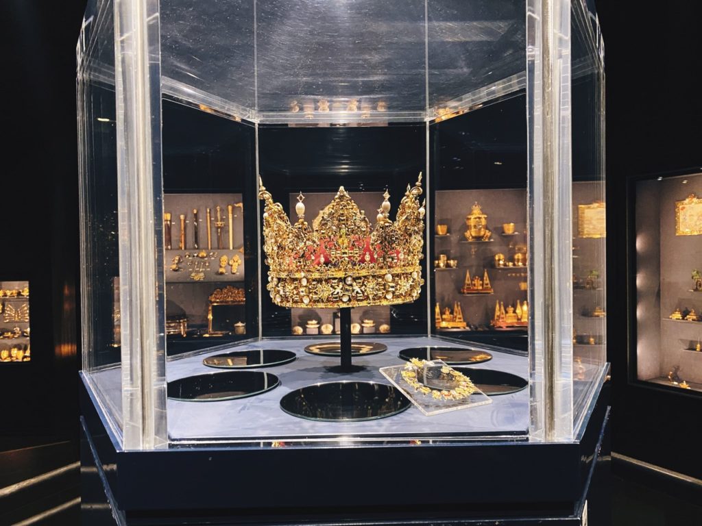 Crown jewels Rosenborg Castle copenhagen