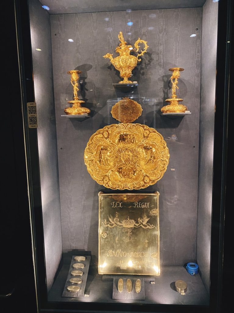 Crown jewels Rosenborg Castle copenhagen