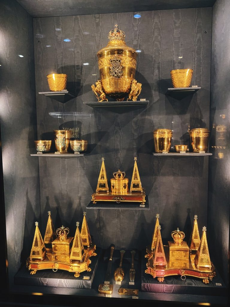 Crown jewels Rosenborg Castle copenhagen