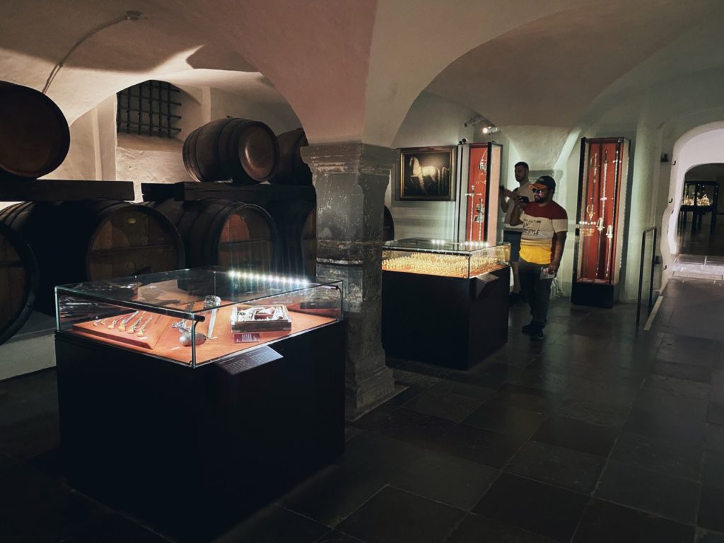Crown jewels Rosenborg Castle copenhagen