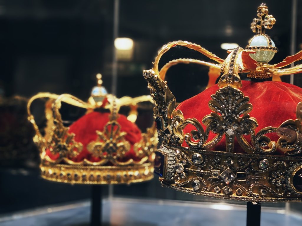 Crown jewels Rosenborg Castle copenhagen
