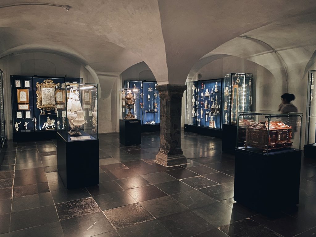 Crown jewels Rosenborg Castle copenhagen