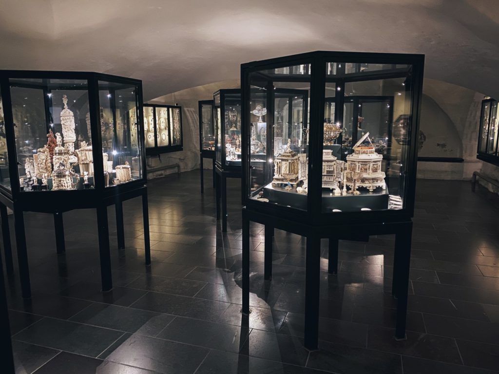 Crown jewels Rosenborg Castle copenhagen