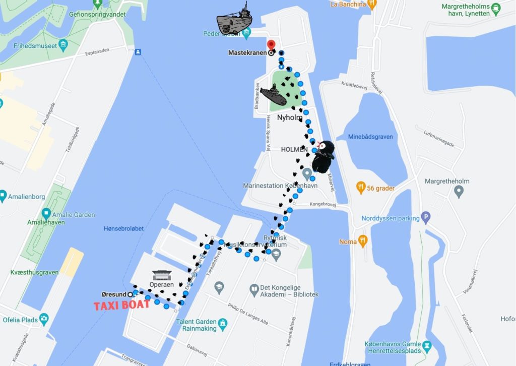 How to get to warship museum copenhagen
