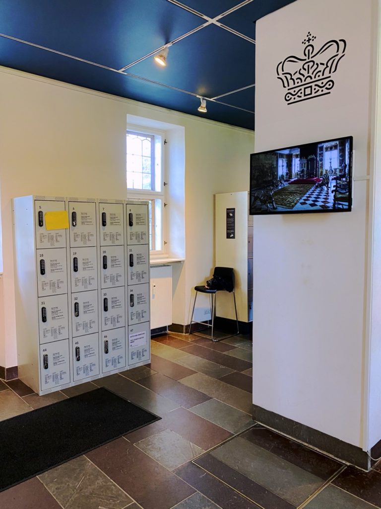 Rosenborg Castle copengahen lockers