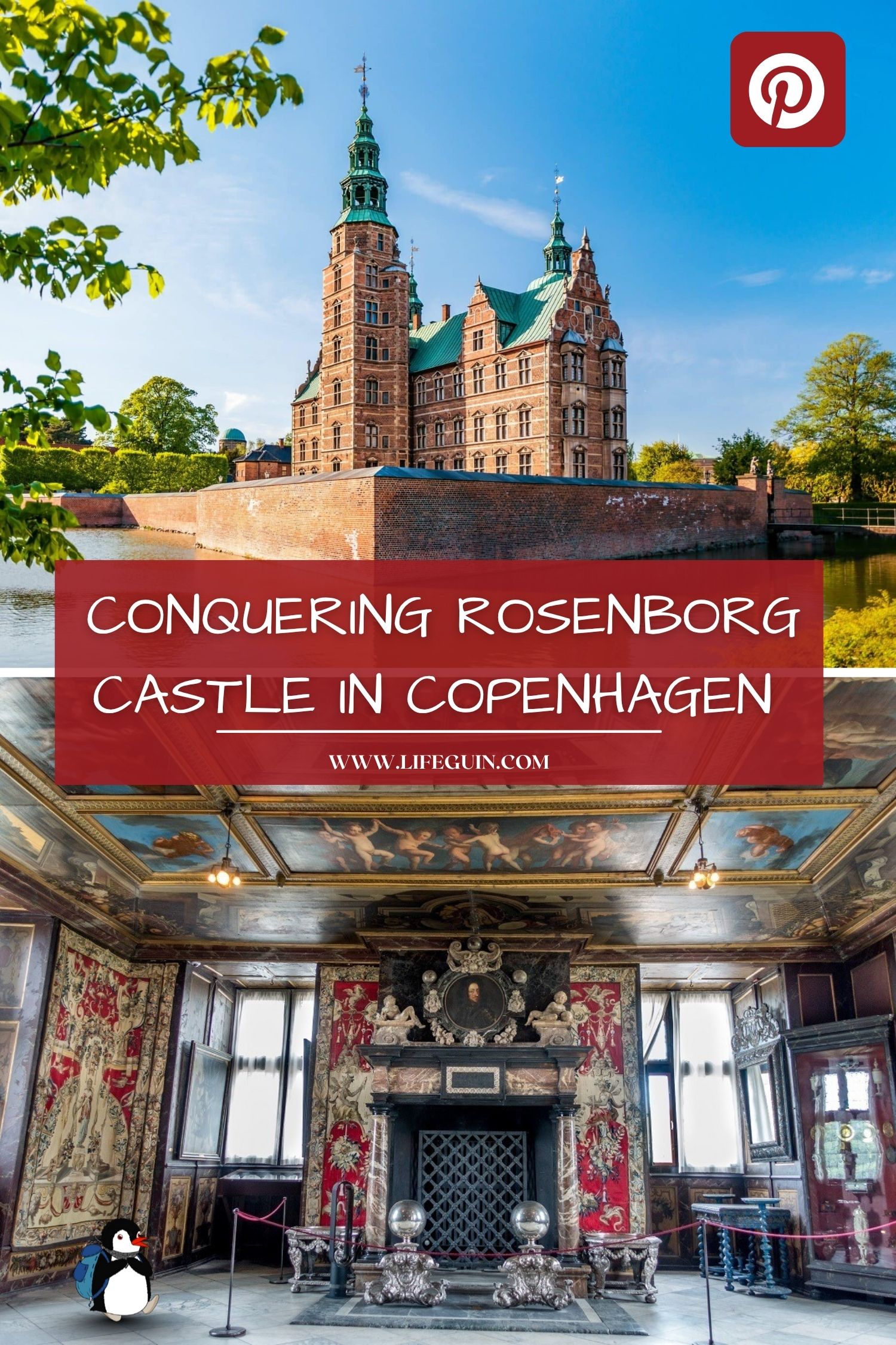 Conquering Rosenborg Castle in Copenhagen – follow Lifeguin on Pinterest