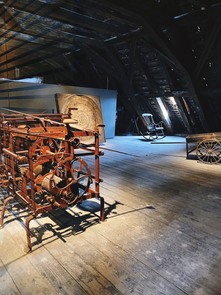 The bell loft Round Tower Copenhagen