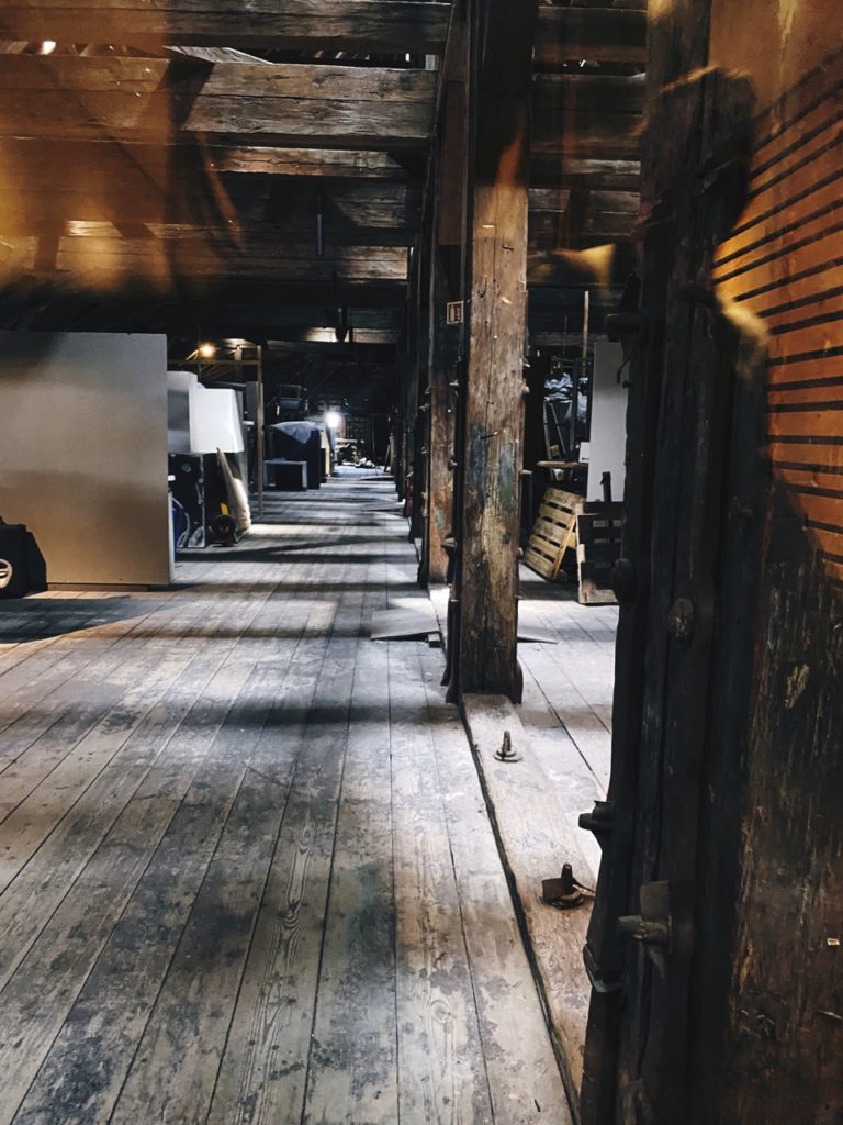 The bell loft Round Tower Copenhagen