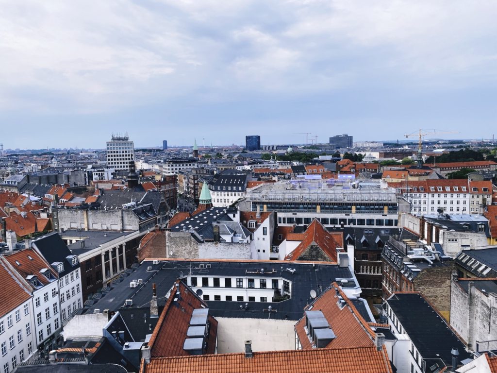 The platform roud Tower Copenhagen