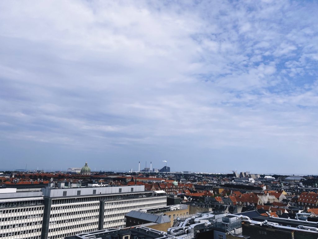 The platform roud Tower Copenhagen