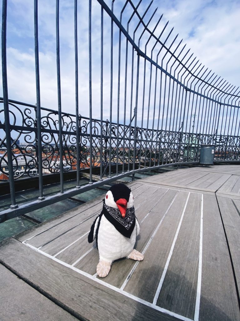 The platform roud Tower Copenhagen