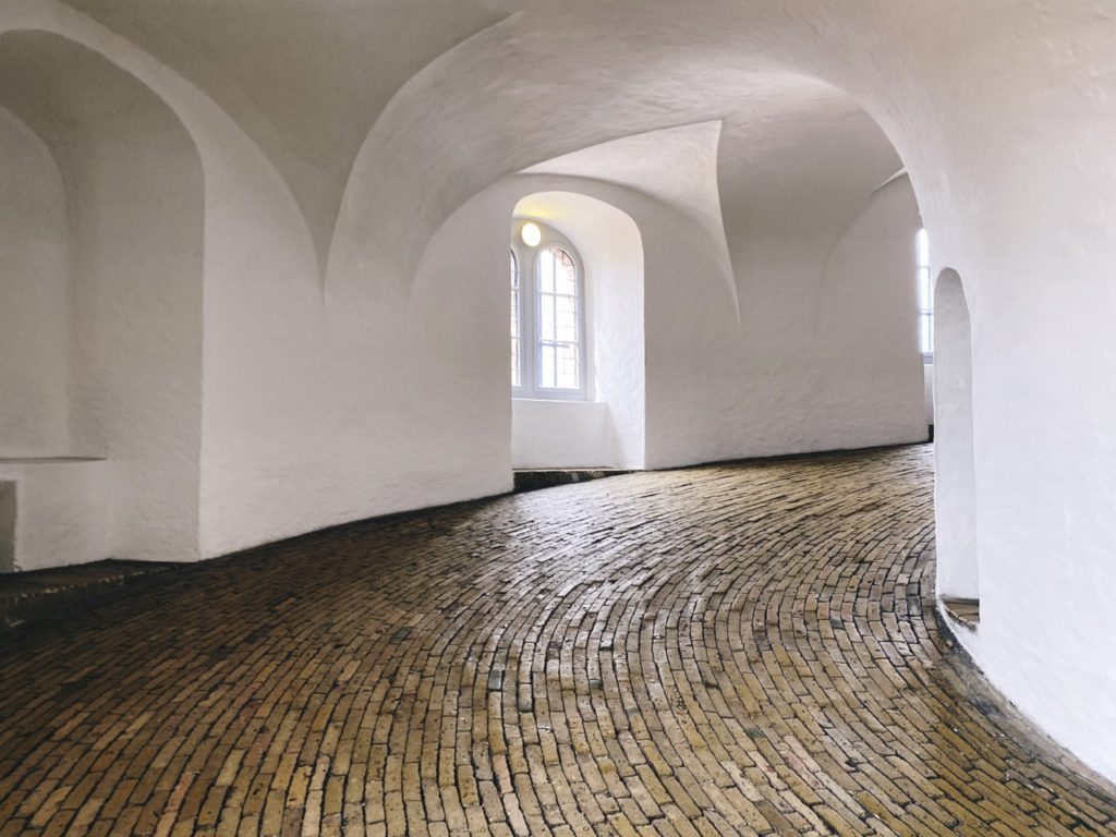 The spiral ramp Round Tower Copenhagen
