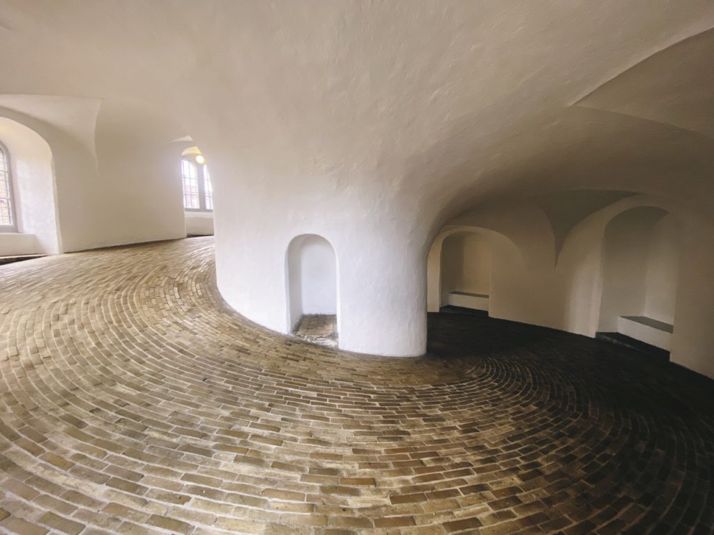 The spiral ramp Round Tower Copenhagen
