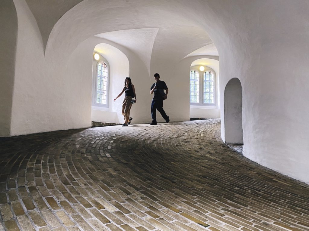 The spiral ramp Round Tower Copenhagen