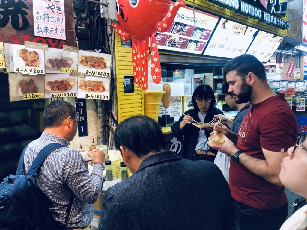 Takoyaki tokyo Japan large