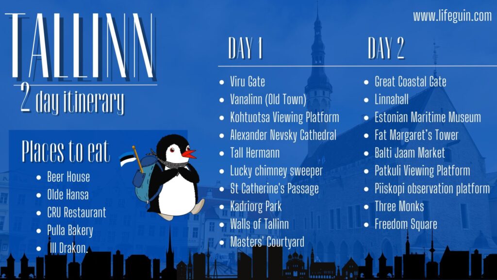 What to See in Tallinn: A Complete Travel Guide – follow Lifeguin on Pinterest