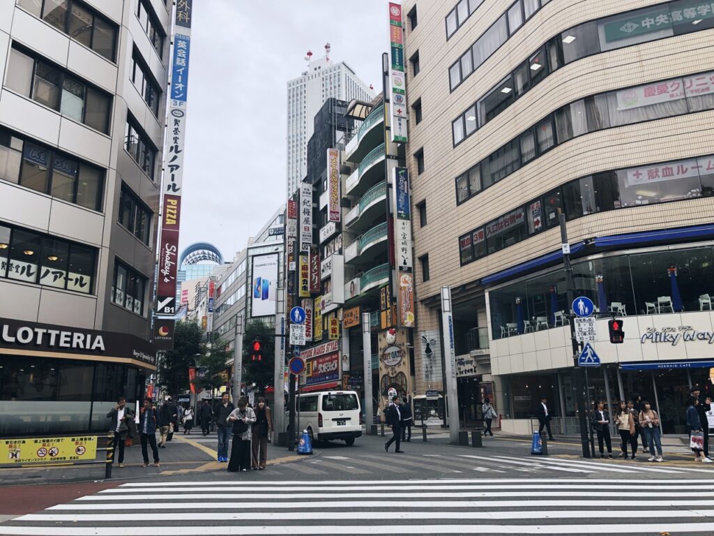 First Time in Japan