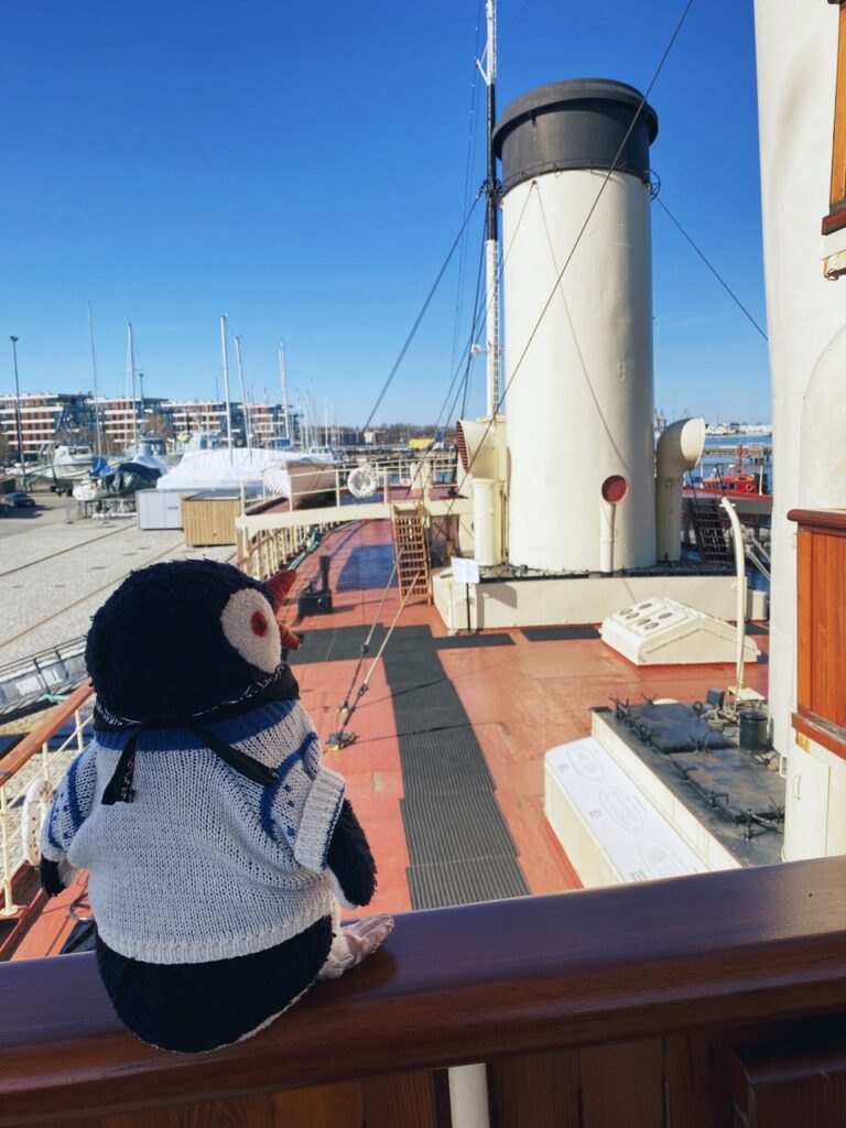 Lennusadam icebreaker outside exhibition
