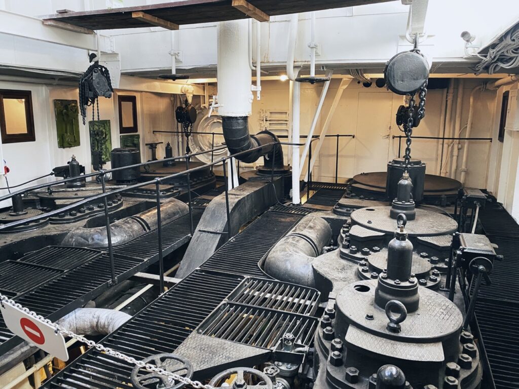 Lennusadam icebreaker outside exhibition