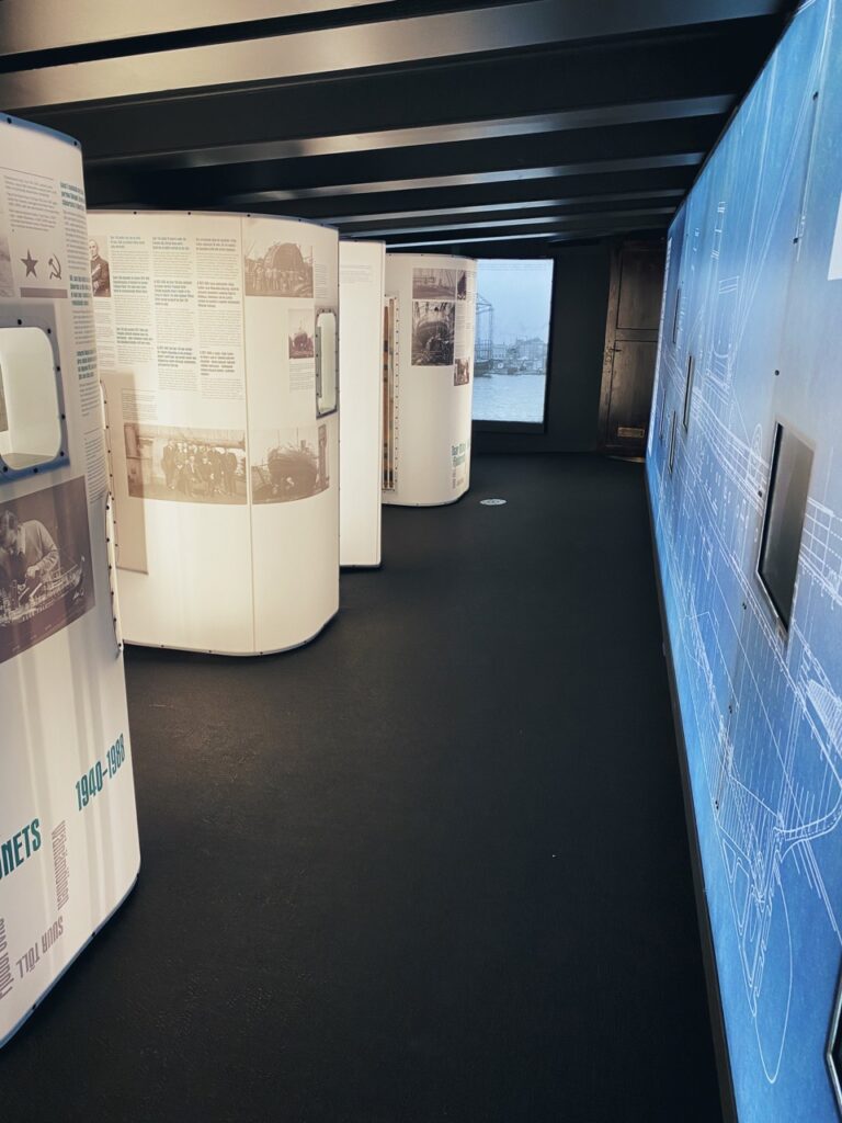 Lennusadam icebreaker outside exhibition