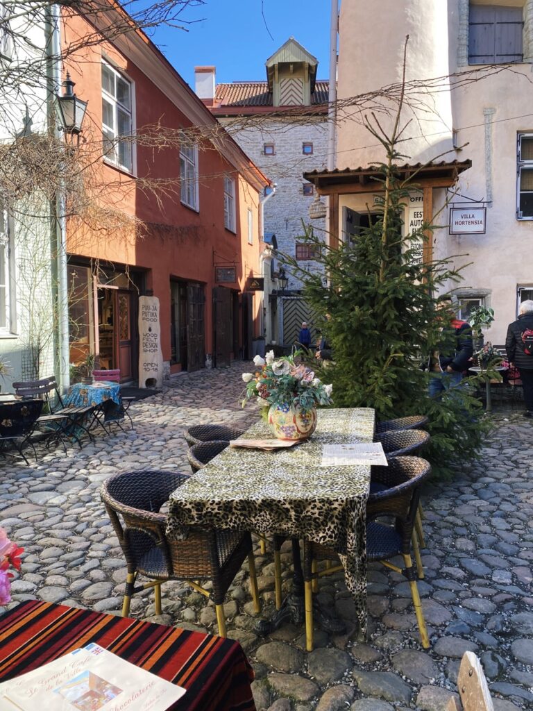 Masters courtyard Tallinn