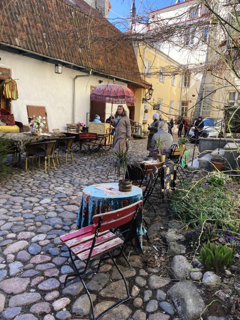 Masters courtyard Tallinn