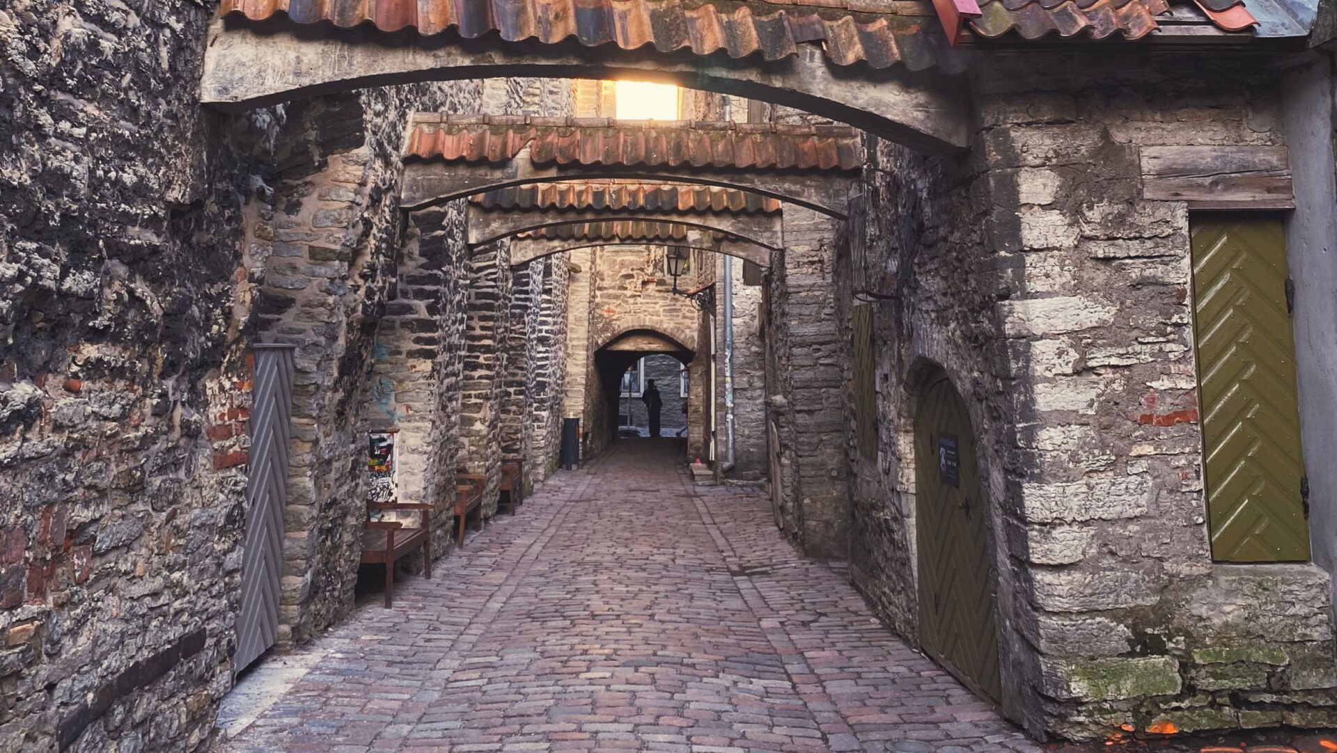 Tallinn alleys doors