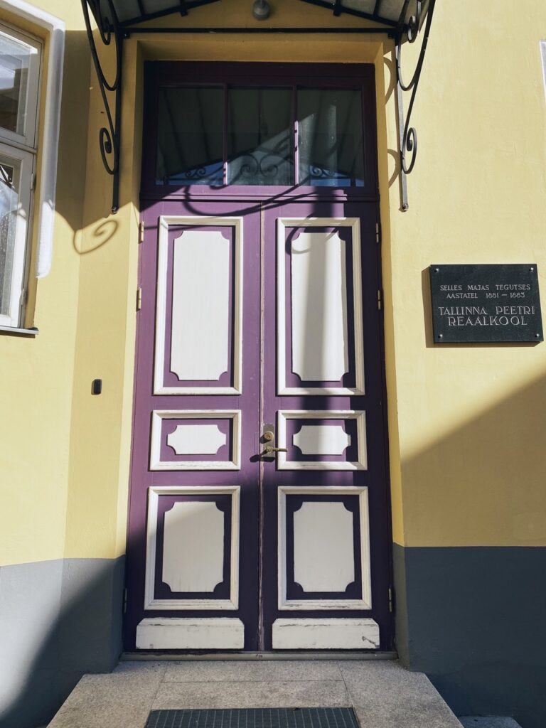 Tallinn colorful doors