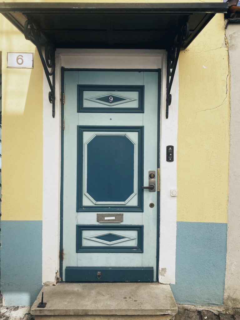 Tallinn colorful doors